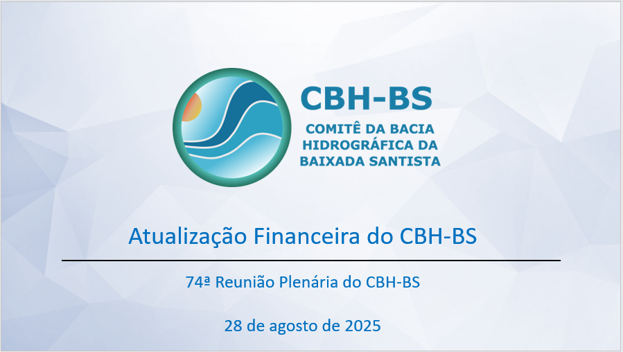 Atualização Financeira do CBH-BS
